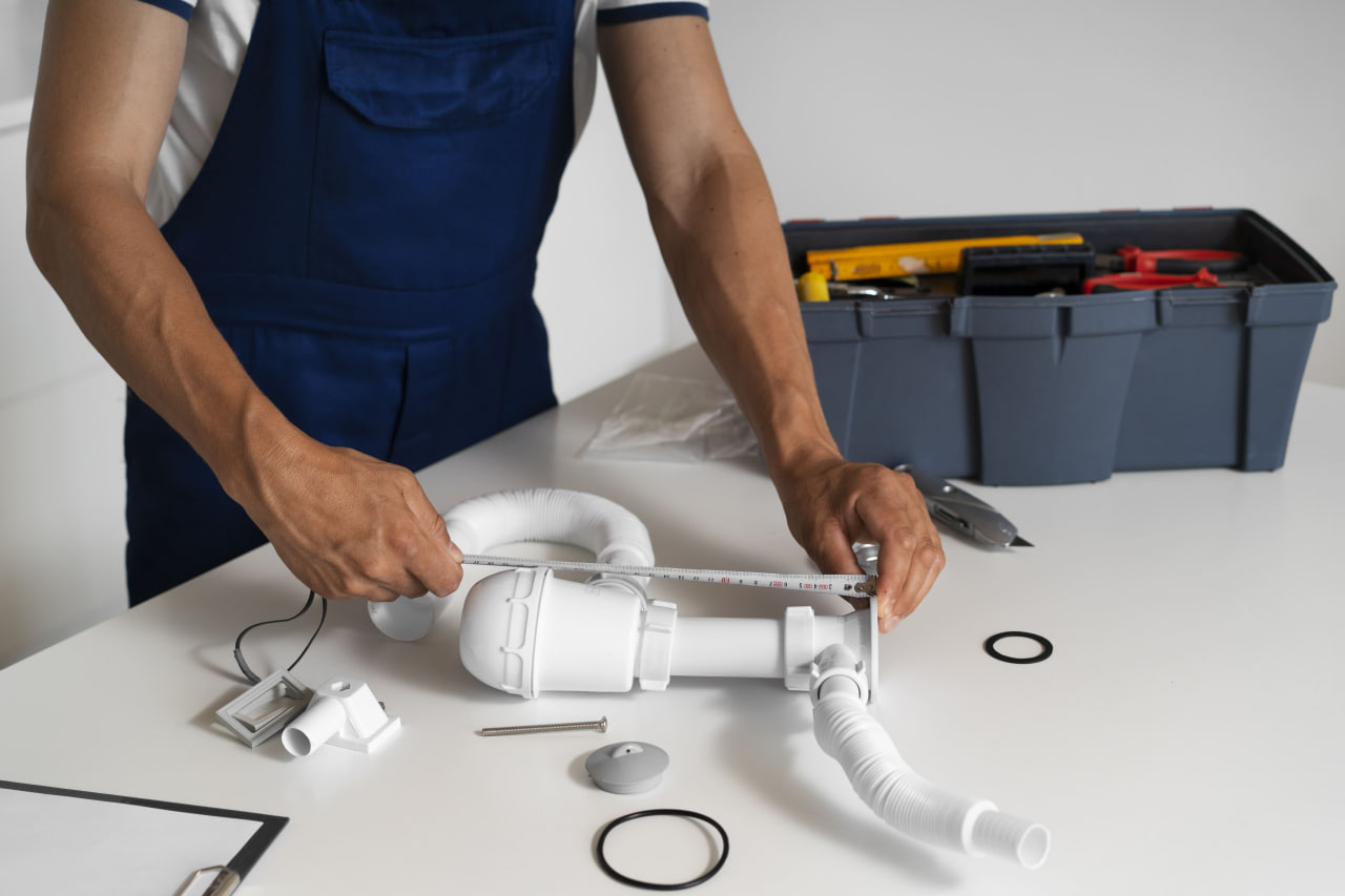 Plumbing Tools Background in West Union